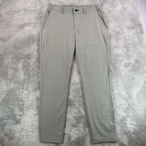 Public Rec Men's 31x30 Stretch Performance Pants Gray Slim Fit Travel Nylon